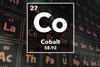 Periodic table of the elements – 27 – Cobalt