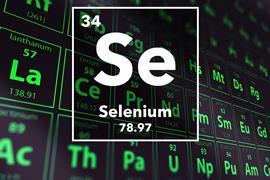 Periodic table of the elements – 34 – Selenium