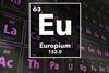 Periodic table of the elements – 63 – Europium