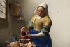 An image showing Vermeer's The Milkmaid painting