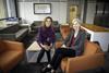 Jill Banfield and Jennifer Doudna