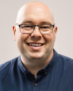 Robin Blagg is an applications scientist at Oxford Instruments - this is his portrait photo