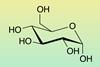 Glucose in chair conformation