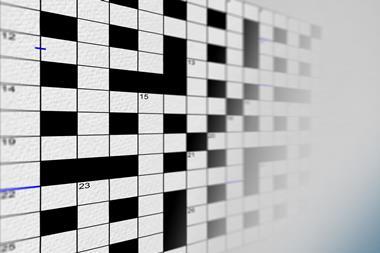 Cryptic crossword grid 064