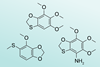 Three organic compounds